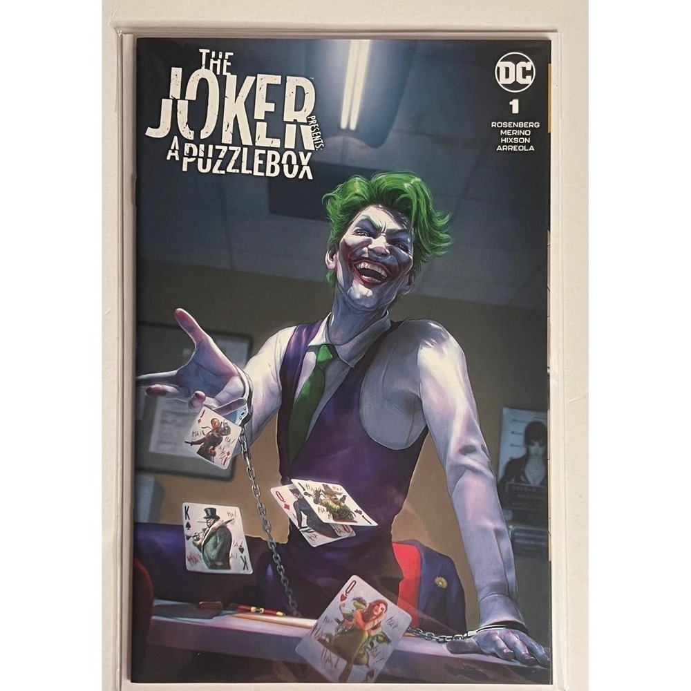 The JOKER Presents A Puzzlebox #1 Comic Mint Variant Cover (2021) DC Comics